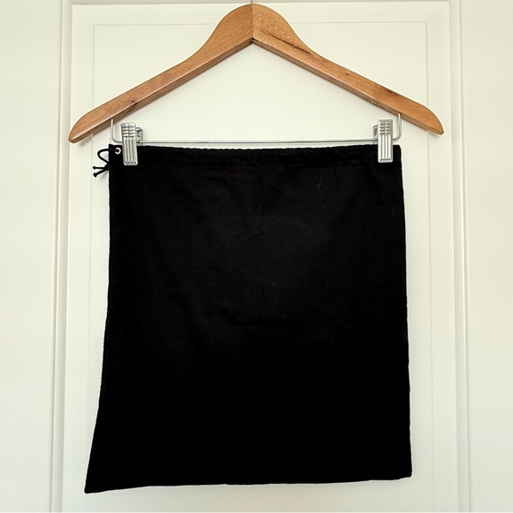 Authentic Gucci Black Dust Bag Drawstring Pouch Luxury Storage Shoe Handbag - Picture 2 of 4